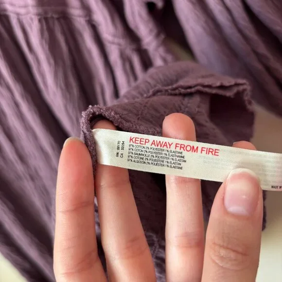 Free People Beach Boho Gauzy Get Obsessed Babydoll Dress - Picture 9 of 13